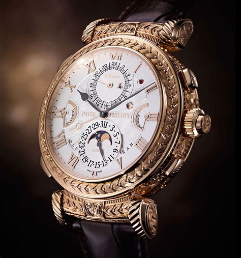 1 million dollar patek philippe|Patek Philippe grandmaster chime price.